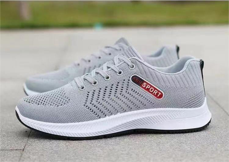 Men's Fly Woven Mesh Fashionable All-match Breathable Casual Shoes