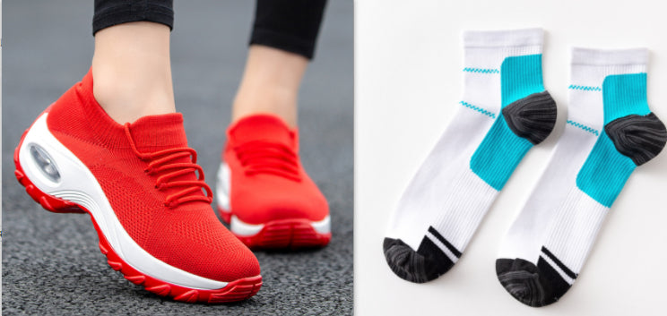 Women's Flying Socks Casual Running Shoes