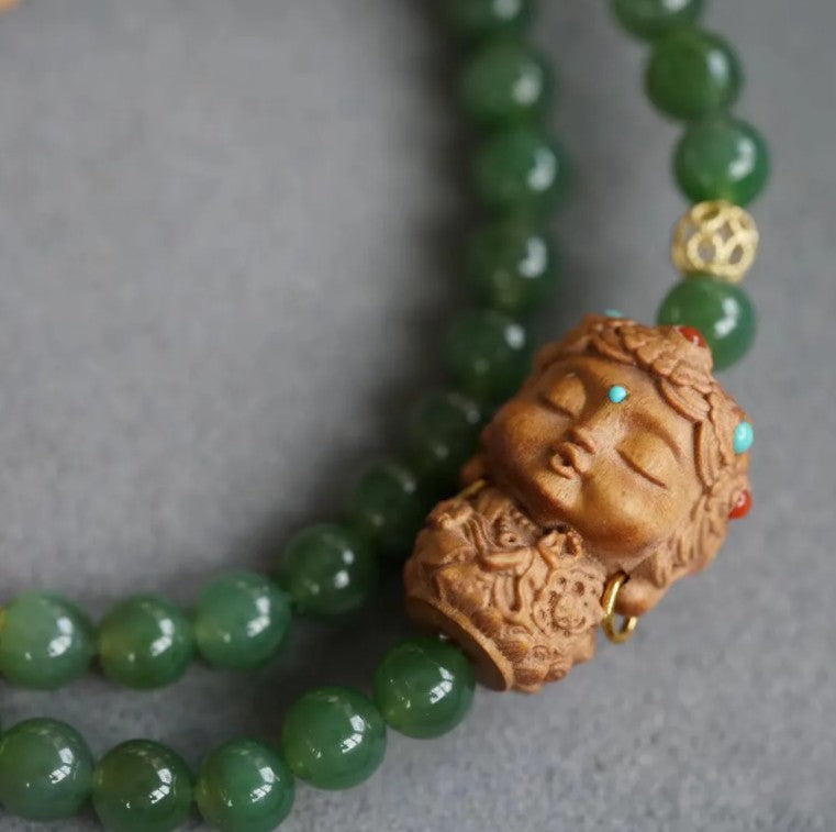 Original Old Sandalwood Green Tara Handstring