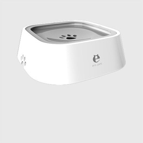 Cat Dog Water Bowl Carried Floating Bowl Anti-Overflow Slow