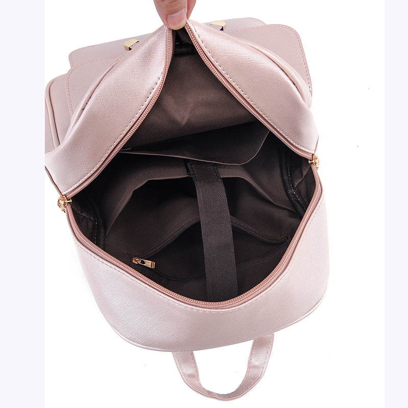 Women's Korean-style All-match Casual Backpack Suit