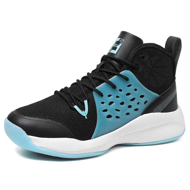 Student Running Sports Basketball Shoes Lightweight High Top