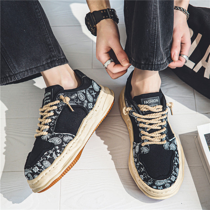 New Summer Breathable Trendy Sports Platform Lightweight Casual Sneakers