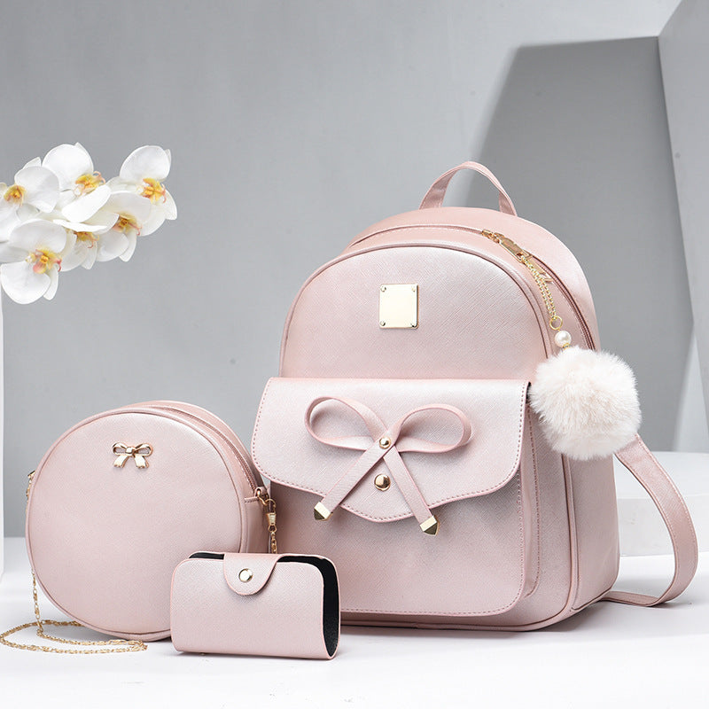 Women's Korean-style All-match Casual Backpack Suit