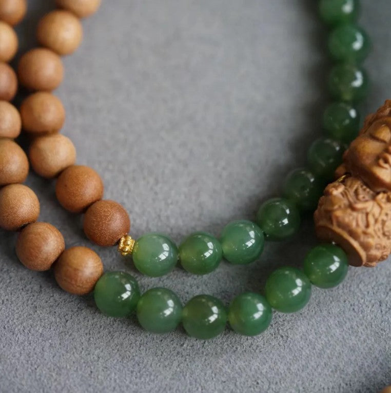 Original Old Sandalwood Green Tara Handstring