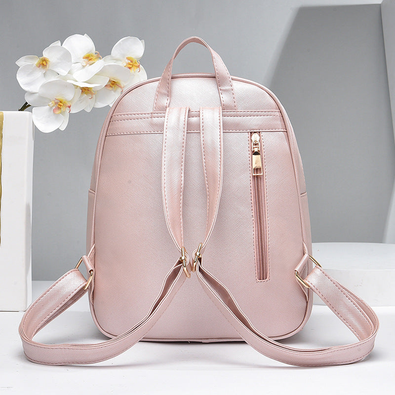 Women's Korean-style All-match Casual Backpack Suit