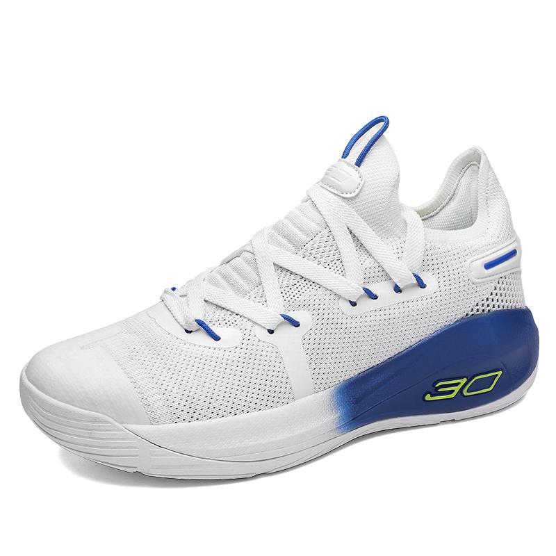 Low Top Basketball Shoes Men And Women Lightweight Shock Absorption Soft Bottom