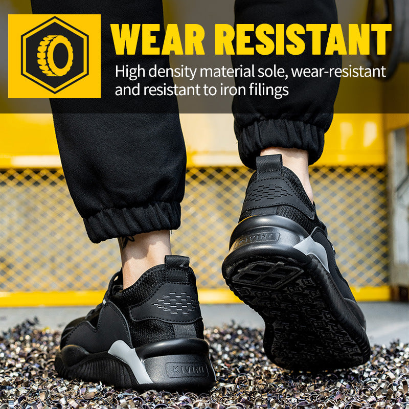 Protective Shoes Steel Toe Cap Anti-smashing