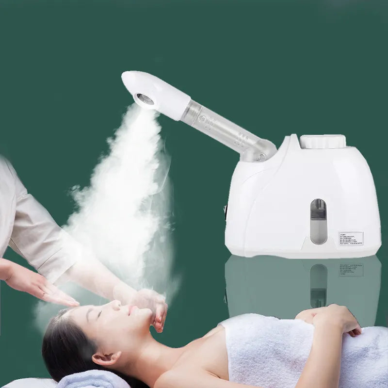 Ozone Facial Steamer Warm Mist Humidifier for Face Deep Cleaning