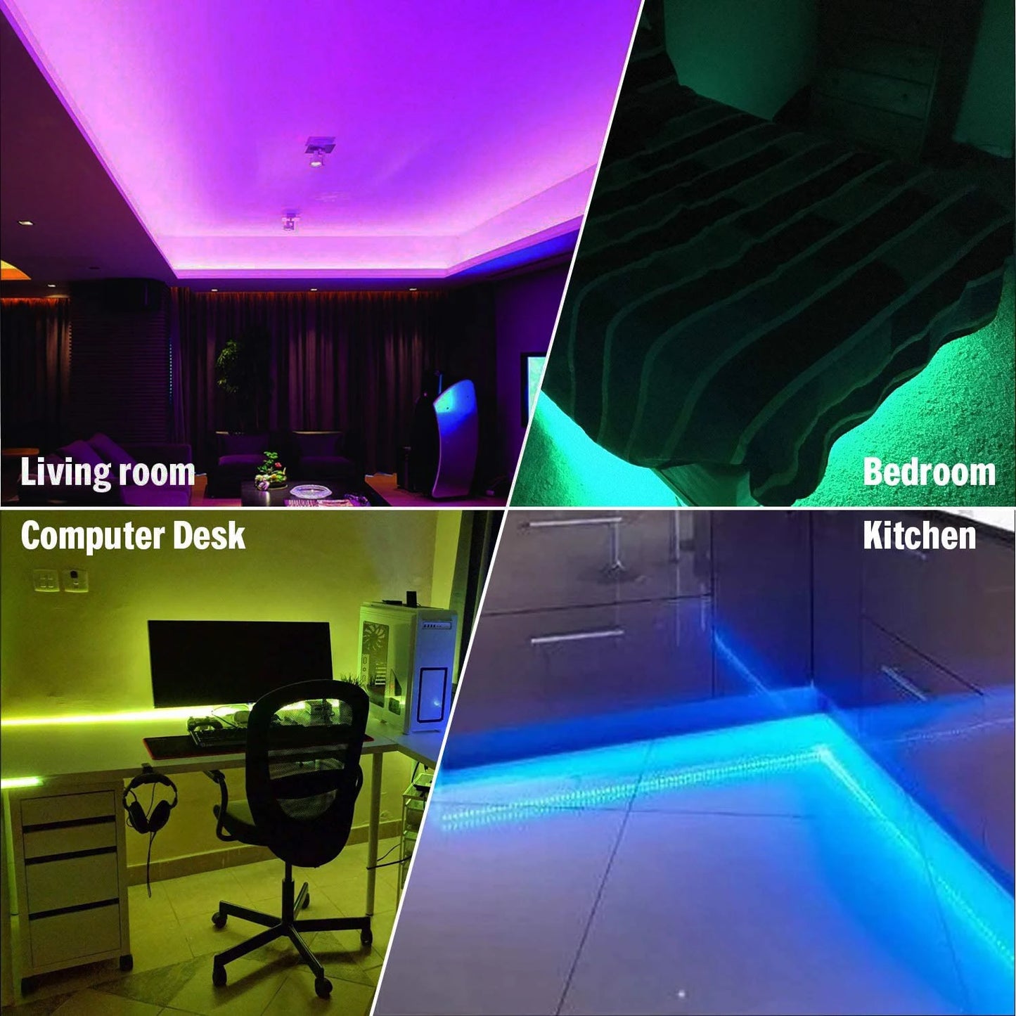 Light Strip USB Infrared Remote Control Flexible Lamp