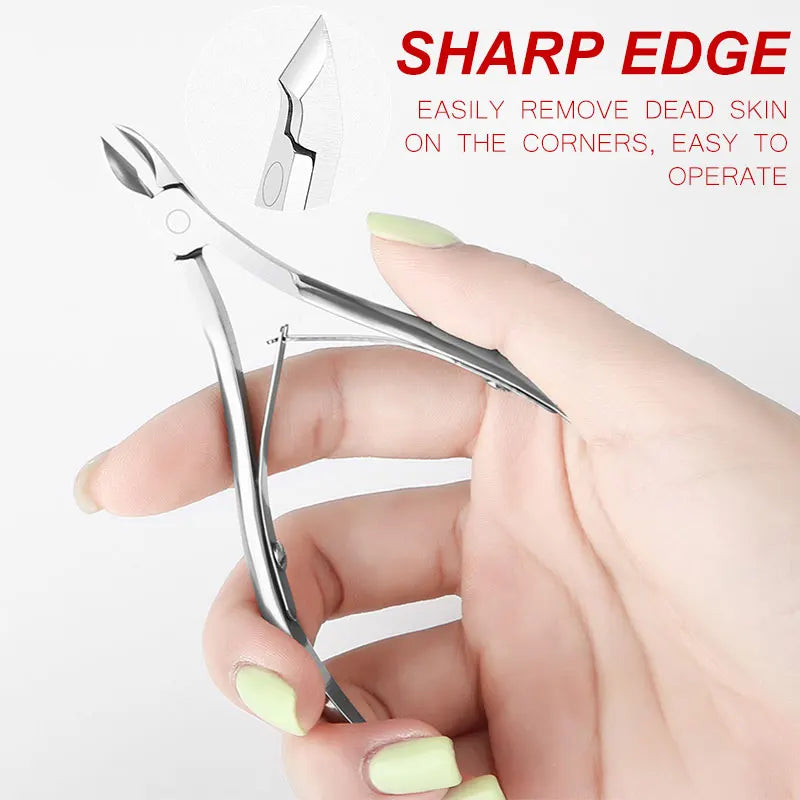 Cuticle Pusher Nail Polish Remover Gel Nail Polish Peeler Scraper Stainless Steel