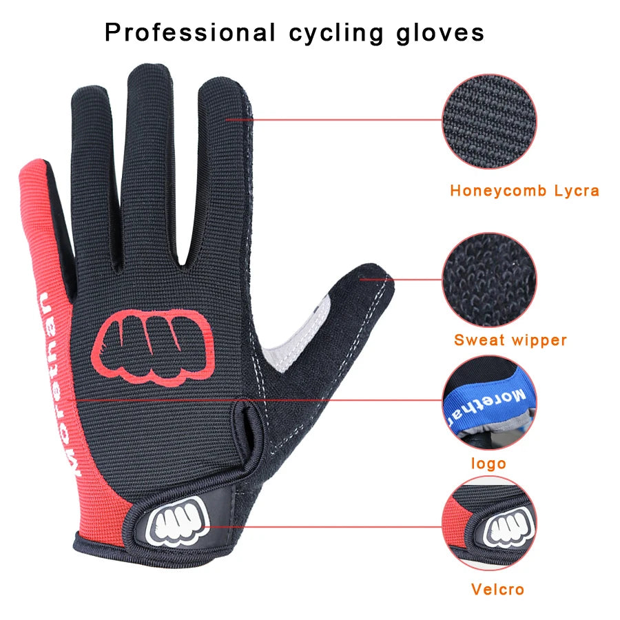 Women Men Winter Cycling Gloves Full Finger Bicycle Gloves