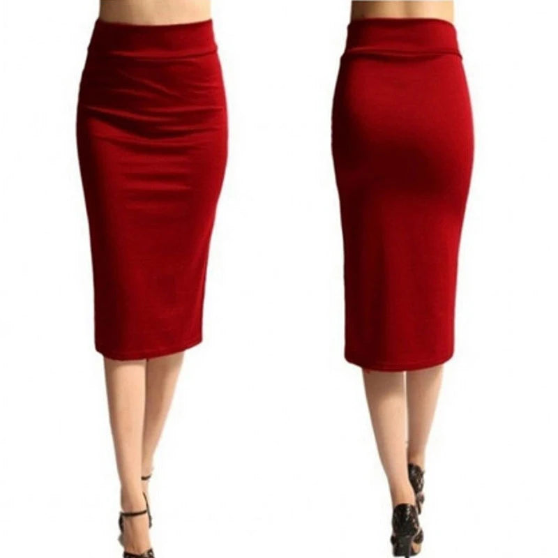 Women Skirt Mini Bodycon Skirt Office