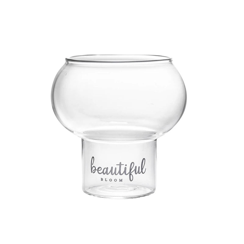 New Nordic Style Bar Cocktail Ball Glass Spherical Dessert