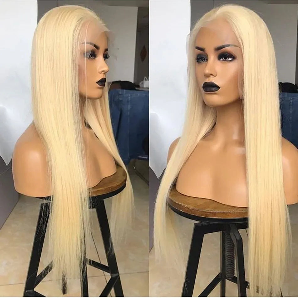 Transparent 613 Blonde Lace Frontal Human Hair