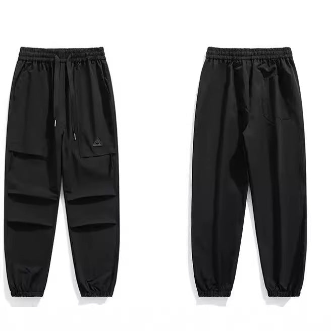 Men's Casual Baggy Straight Trousers