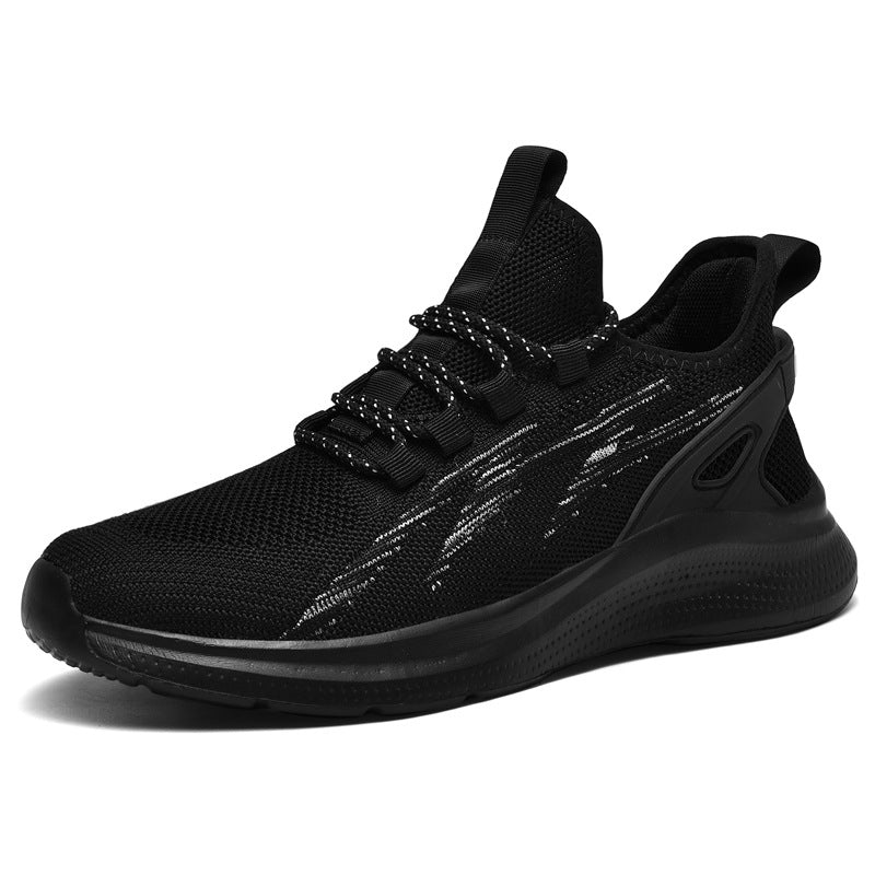 Men's Fashion Casual Breathable Lace Up Low-top Running Shoes