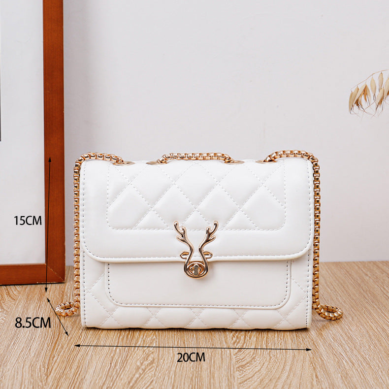 Summer Sheep Diamond Pattern Bag Shoulder