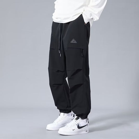 Men's Casual Baggy Straight Trousers