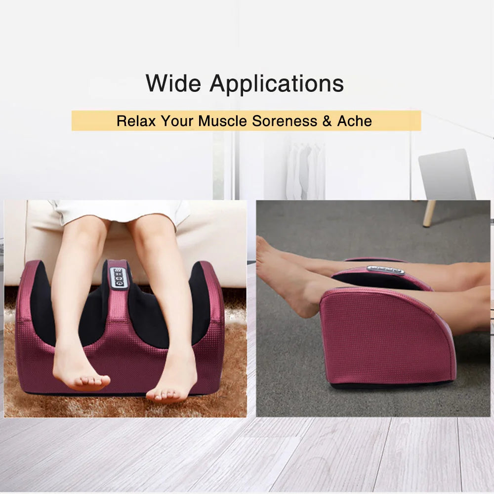 Electric Foot Massager Heating Therapy Hot