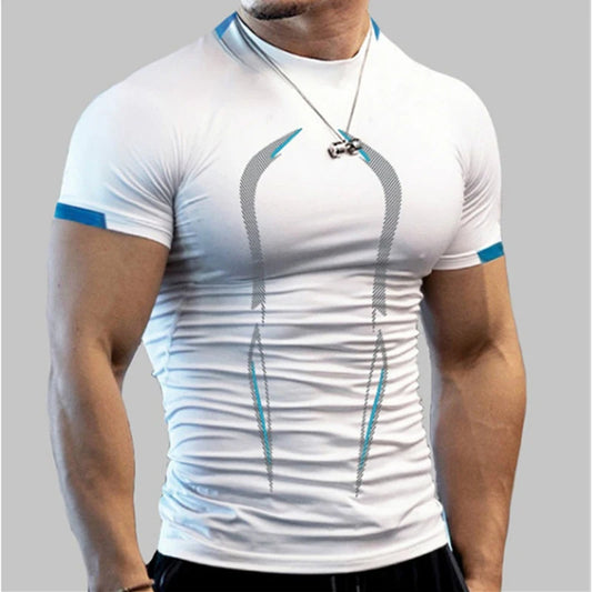 Summer Bodybuilding Sport Top Men Quick Dry Fitness