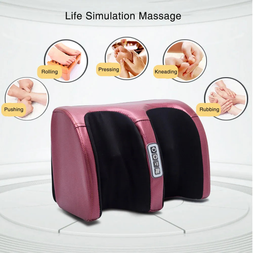 Electric Foot Massager Heating Therapy Hot