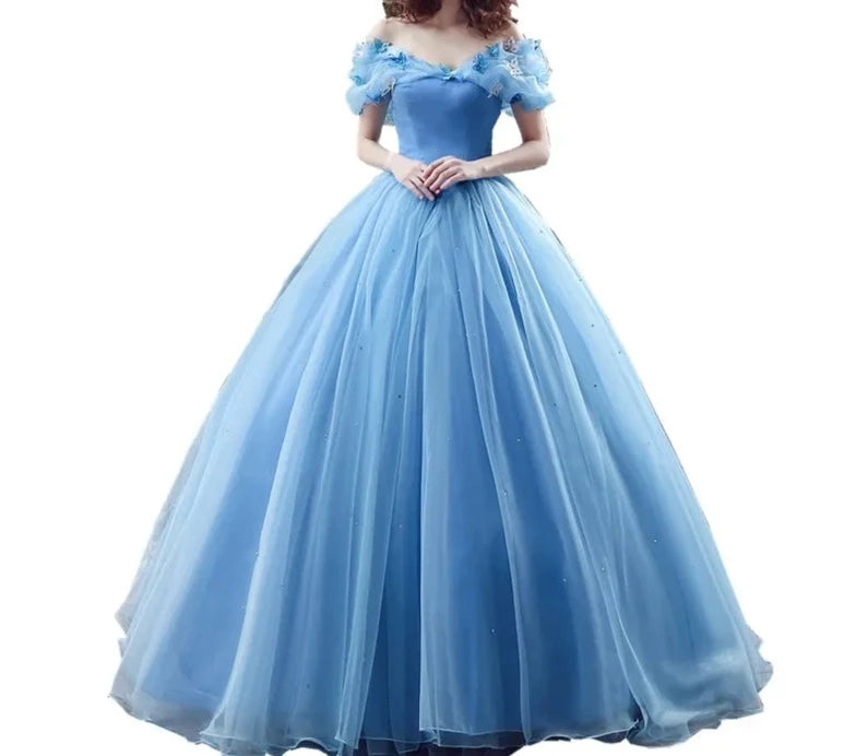 Vestidos De Dulces 16 Quinceanera Dresses Light Blue