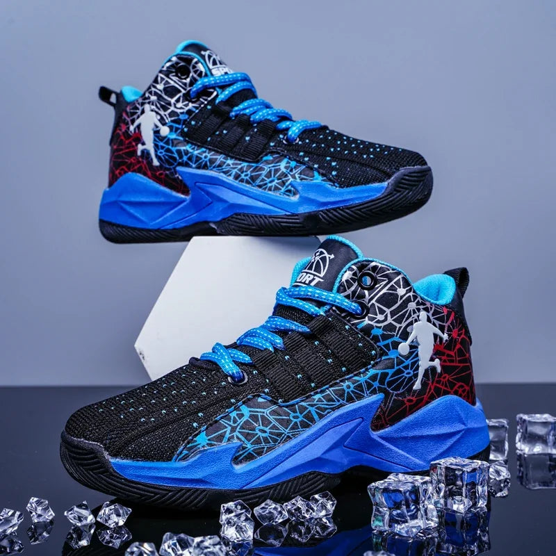 New Kids Brand Basketball Shoes Breathable Comforthable