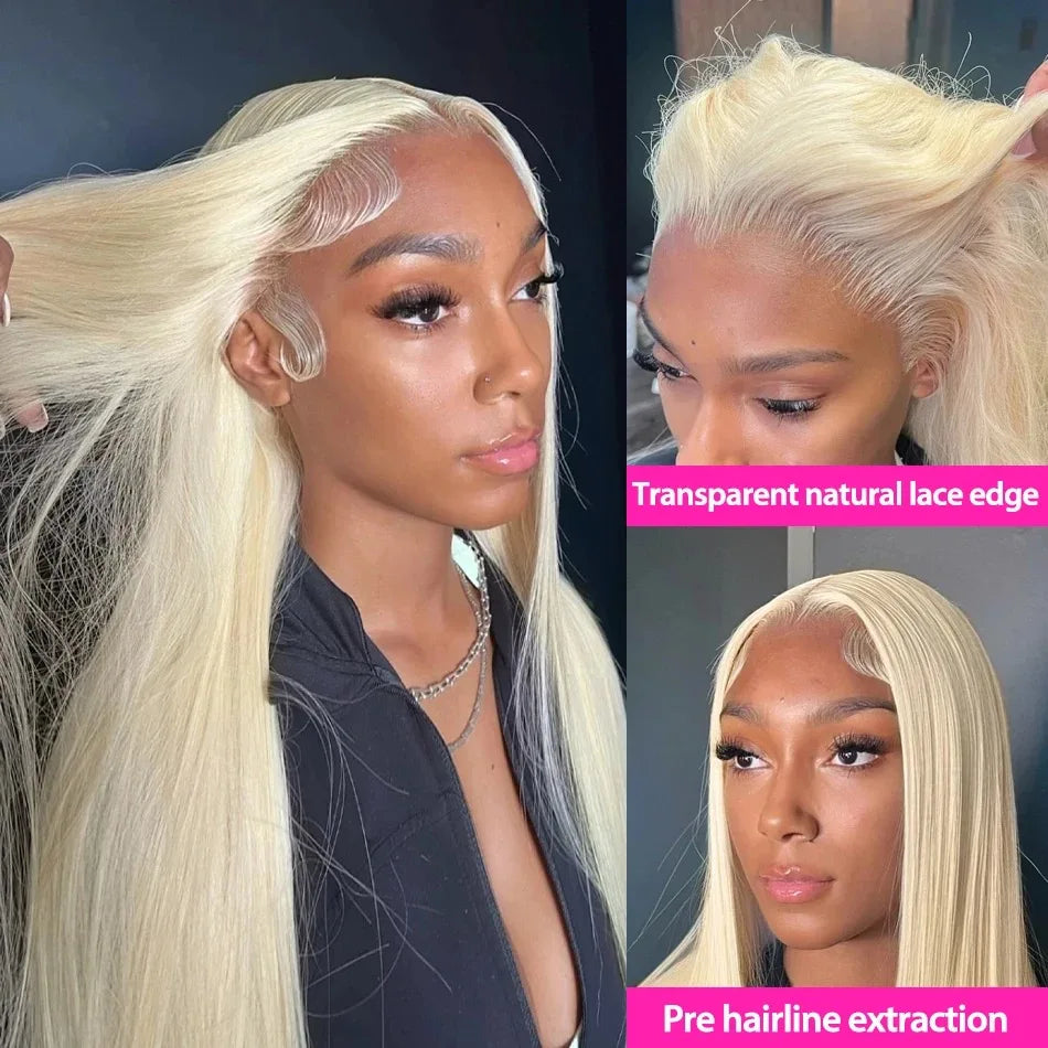 Lace Frontal Wig Pre Plucked Lace Front Human Hair