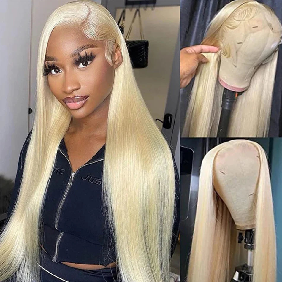 Lace Frontal Wig Blonde Front Human Hair Wigs For Women