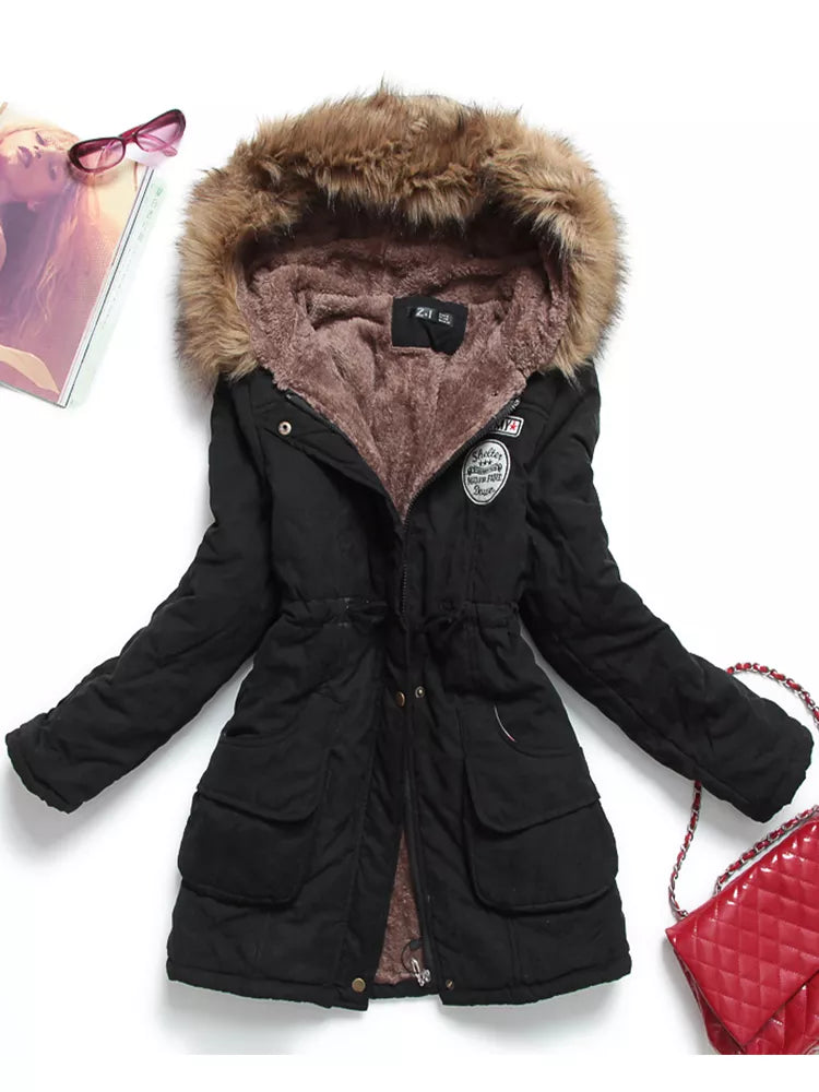 New Winter Women Jacket Medium-long