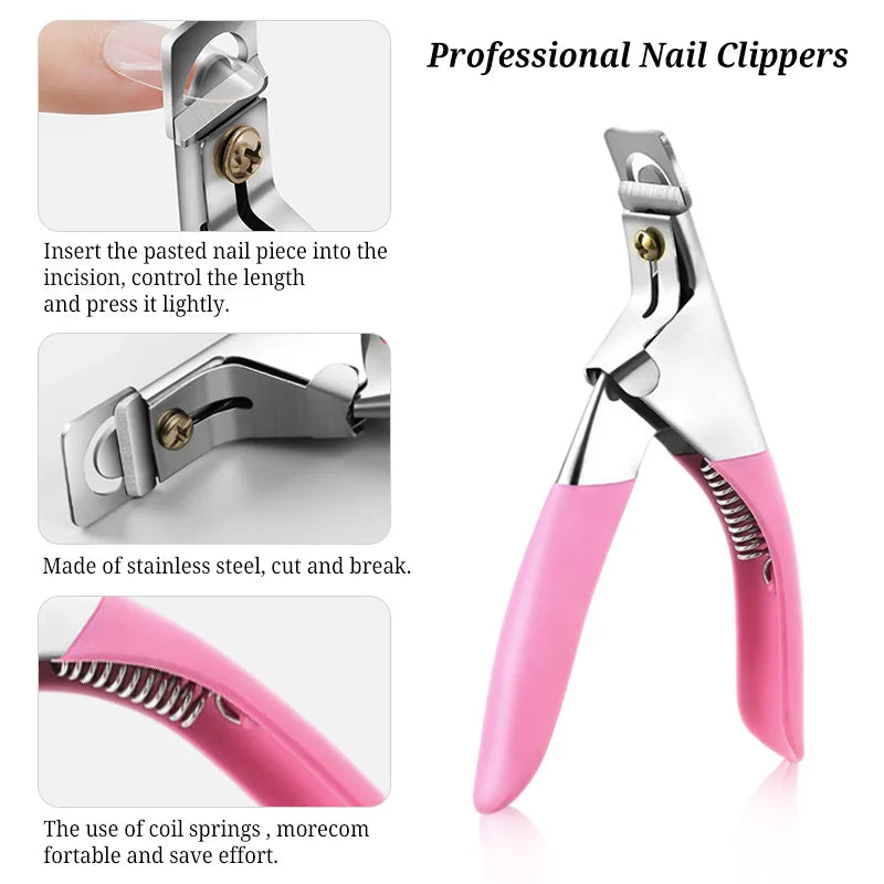 Cuticle Pusher Nail Polish Remover Gel Nail Polish Peeler Scraper Stainless Steel