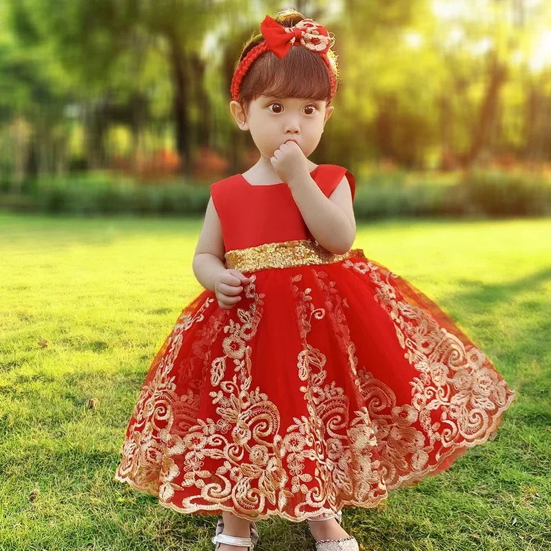 Sale New Summer Kids Girls Party Dress