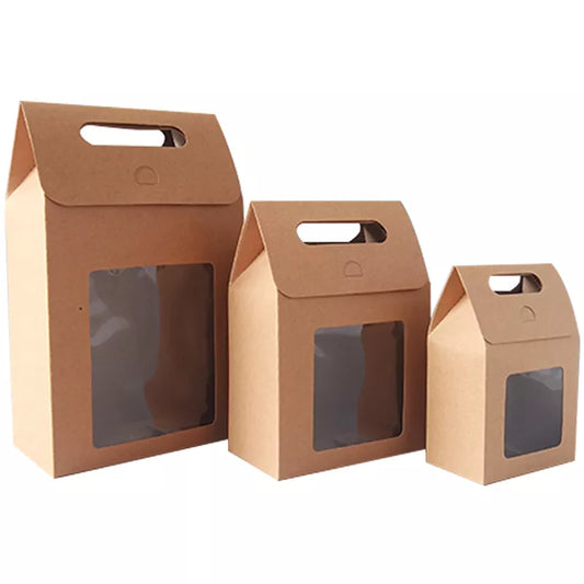 Paper Portable Gift Bags Wedding Candy Packing Bags