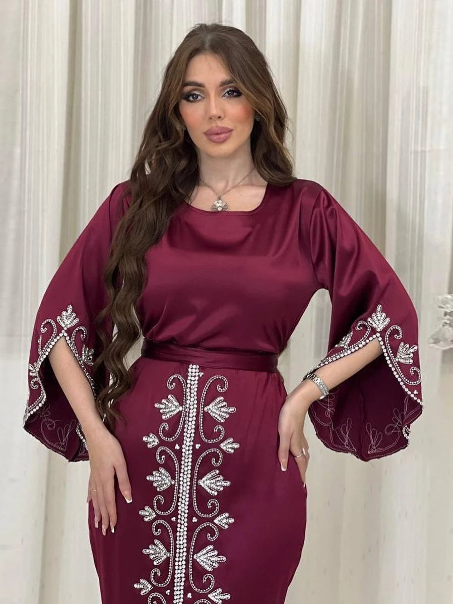 Eid Muslim Jalabiya Dress for Women