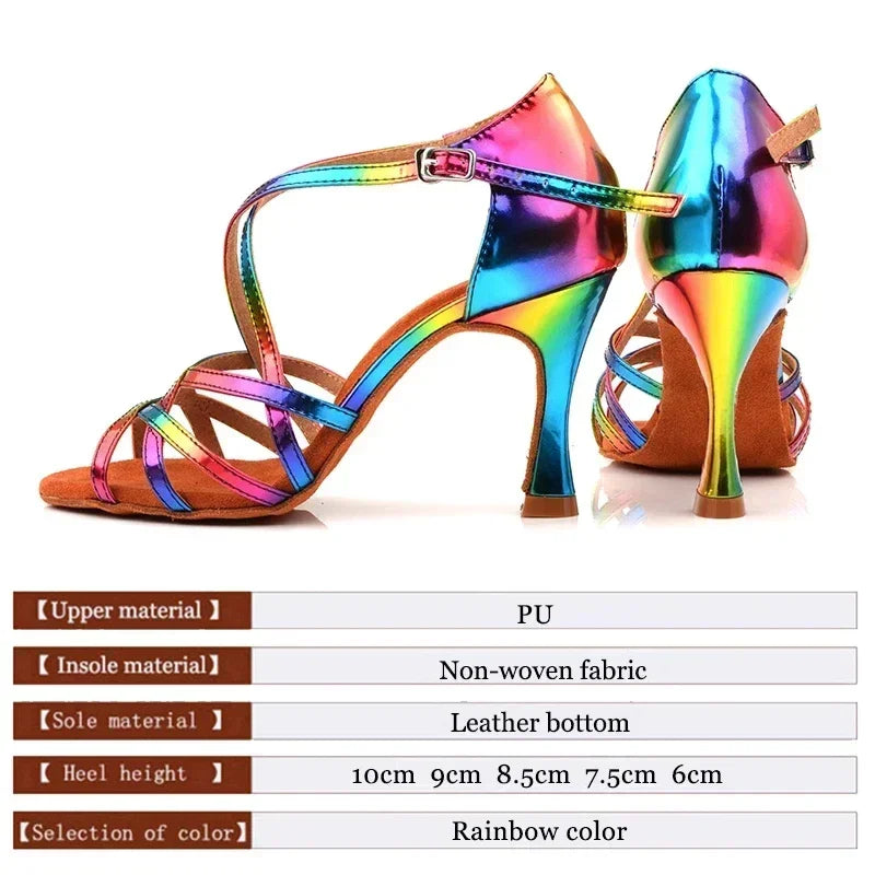 Latin Dance Shoes for Women Party Ballroom Tango Jazz Salsa