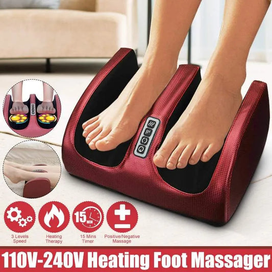 Electric Foot Massager Heating Therapy Hot