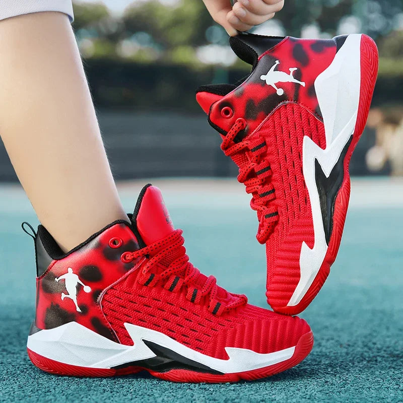 New Kids Brand Basketball Shoes Breathable Comforthable