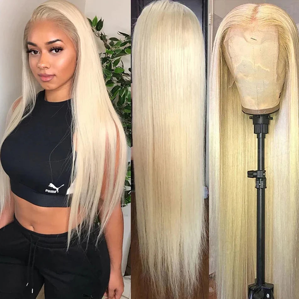 Lace Frontal Wig Blonde Front Human Hair Wigs For Women