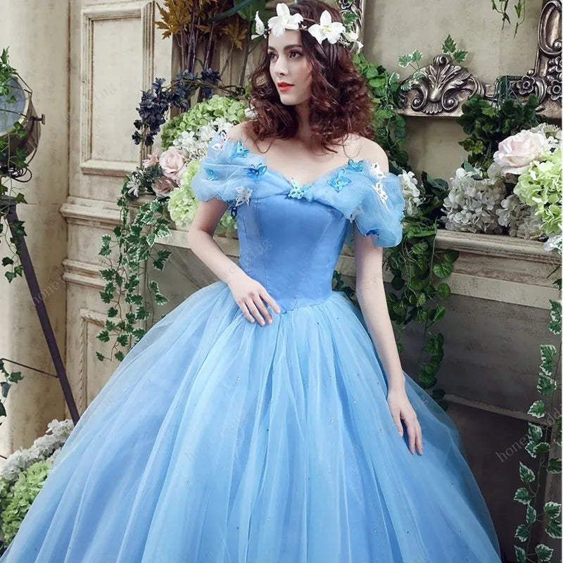 Vestidos De Dulces 16 Quinceanera Dresses Light Blue