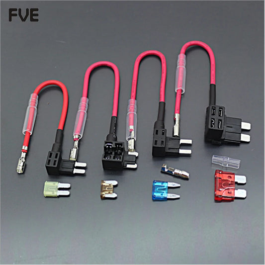 Micro2 Micro Mini Standard medium Blade Fuse Apapter Automotive Fuses tap Holder 2A 3A 5A 7.5A 10A