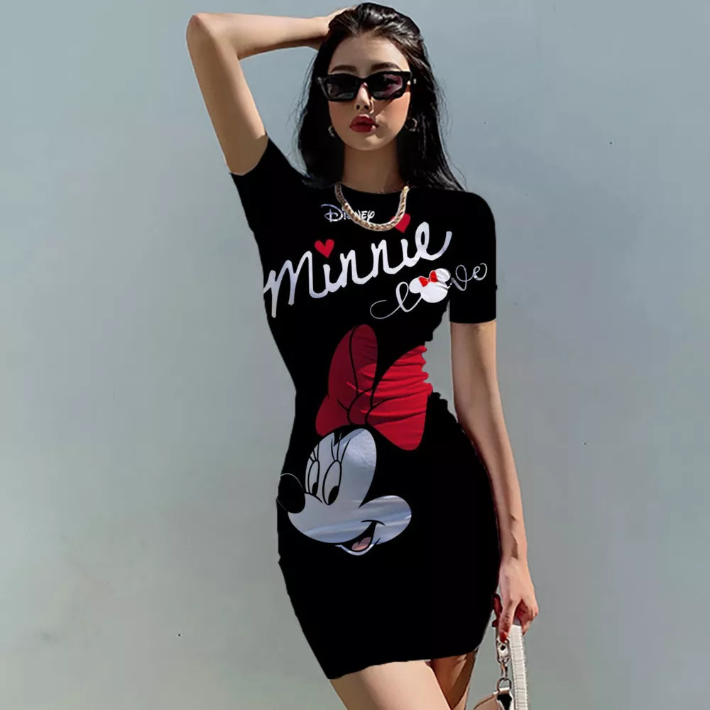 Disney Mickey Mouse Woman Dresses Elegant