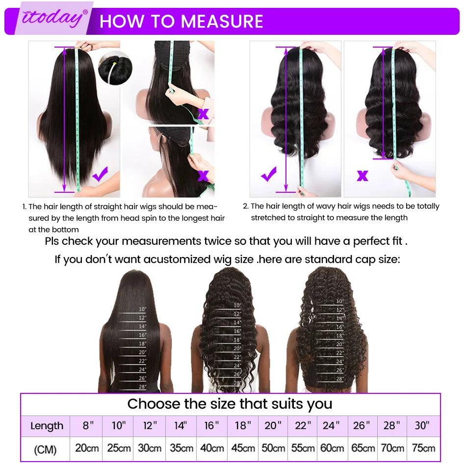 HD Transparent Lace Front Human Hair Wigs Body Wave Lace Front Wig