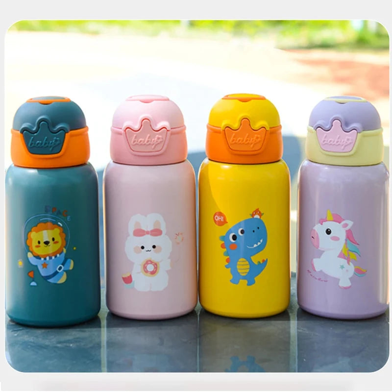 Unicorn Kids Thermos Bottle Cute Children's Thermal Water Bottle Stainless Steel