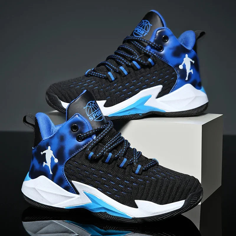 New Kids Brand Basketball Shoes Breathable Comforthable