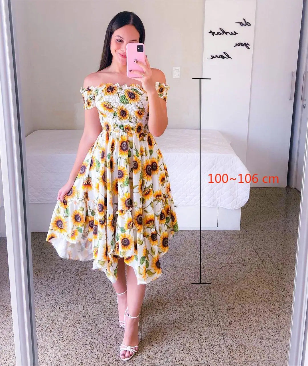 Woman Long Dresses for Flower Suspender Female Summer Party short