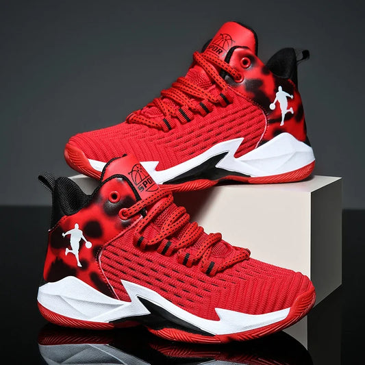 New Kids Brand Basketball Shoes Breathable Comforthable