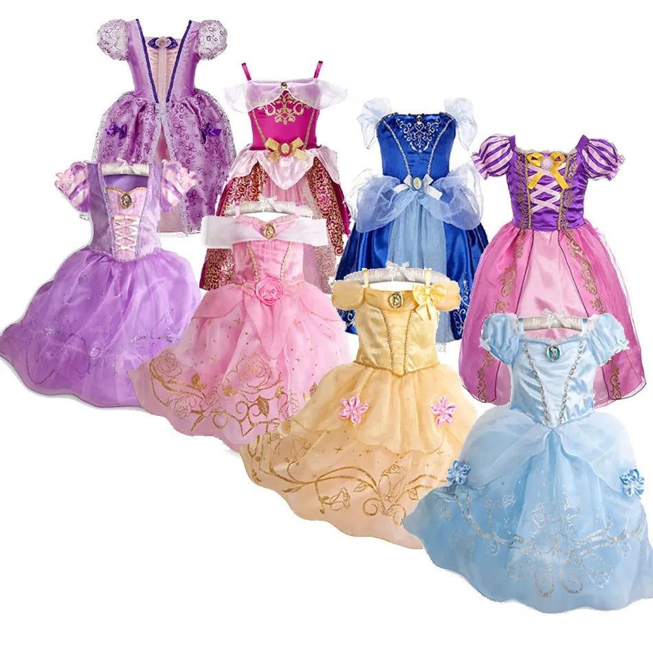 Children Princess Costume Party Fancy Flower Vestido