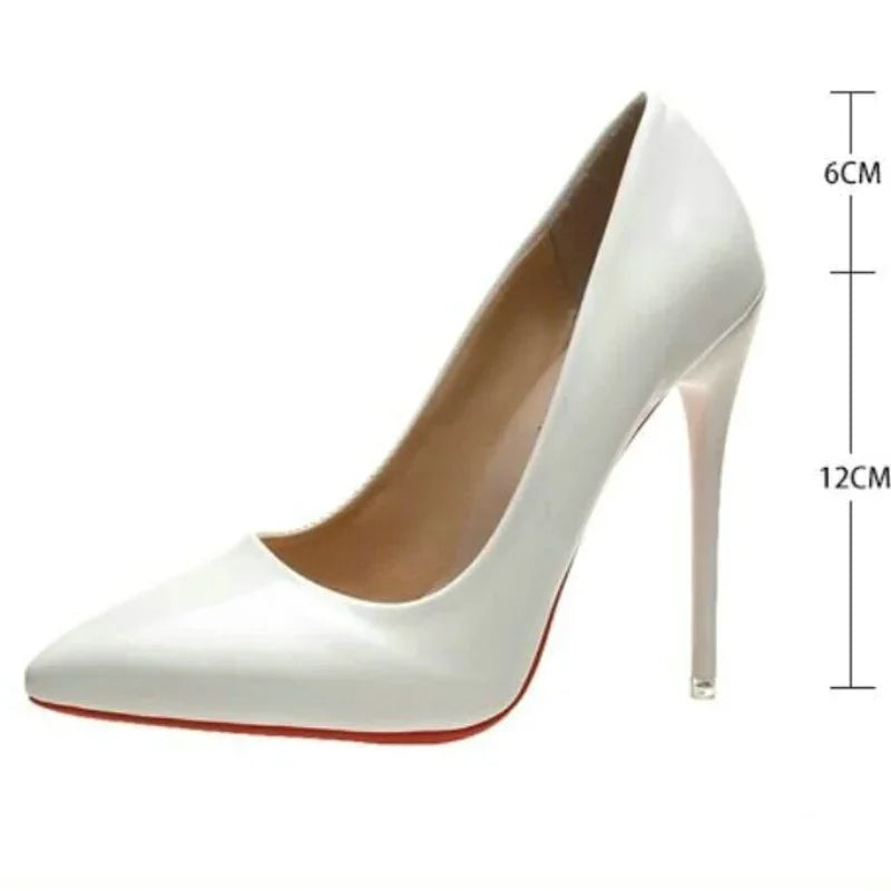 Women Shoes Red High Heels Sexy Pointed