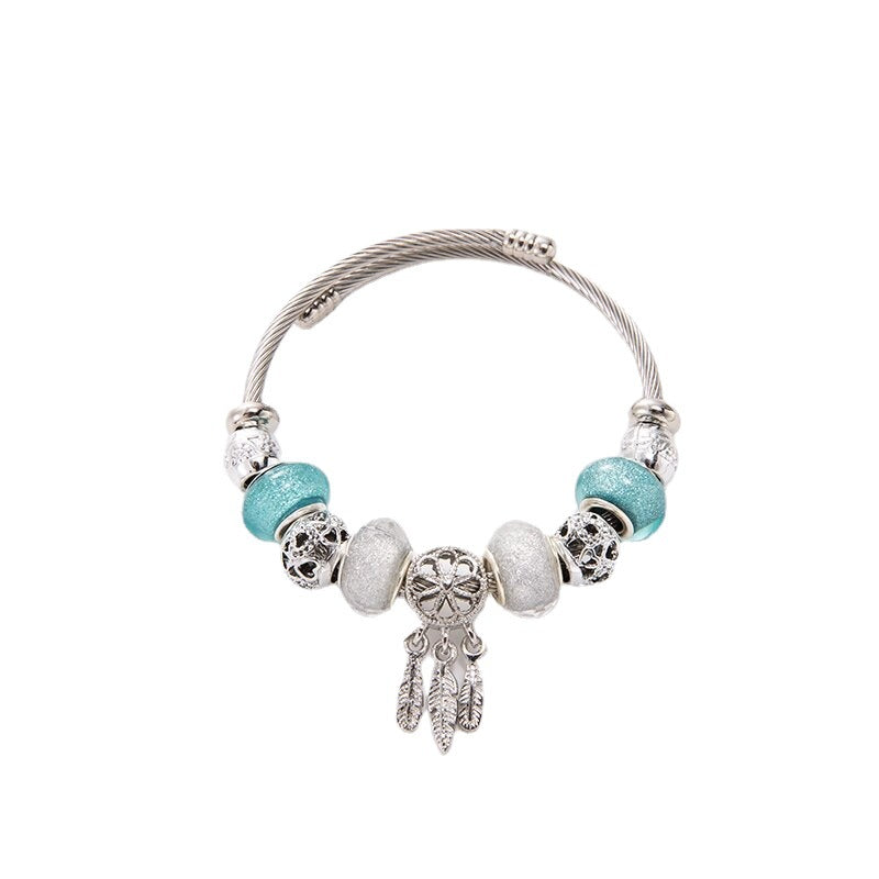 Style Dreamcatcher Element Bracelet Female Temperament Korean Style Simple Learning